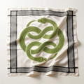 Ouroboros Keffiyeh Scarf